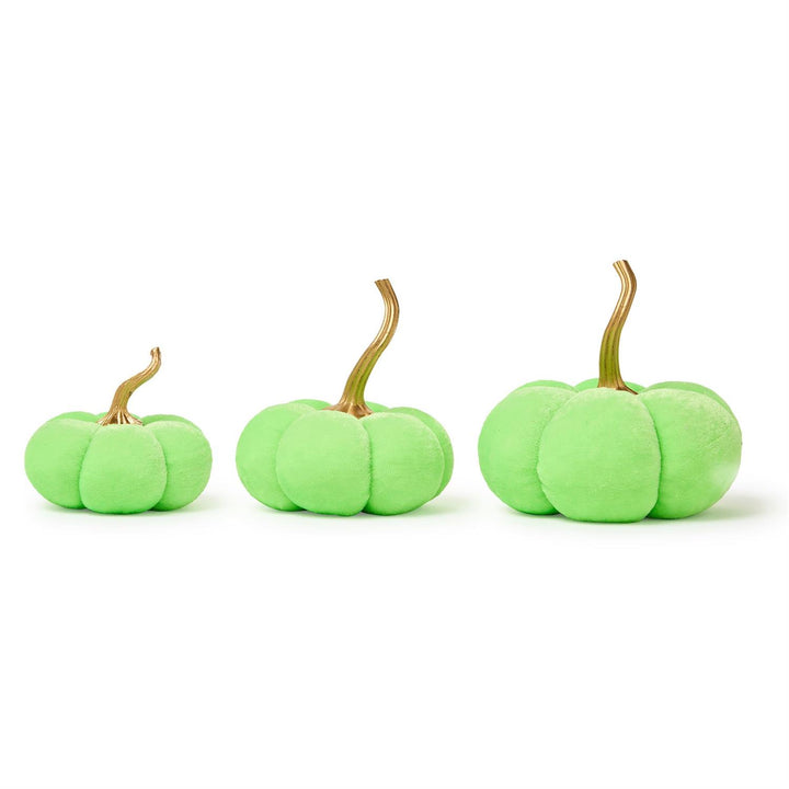 Candy Coated Velvet Plush Pumpkin