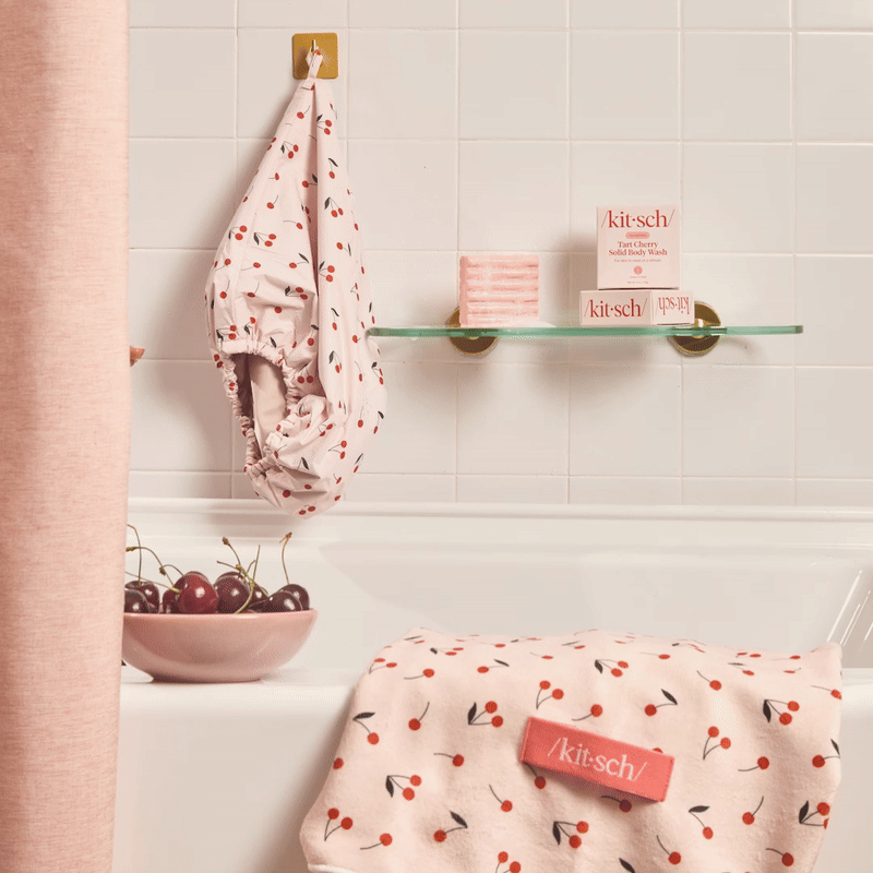 KITSCH Cleansing Tart Cherry Solid Body Wash