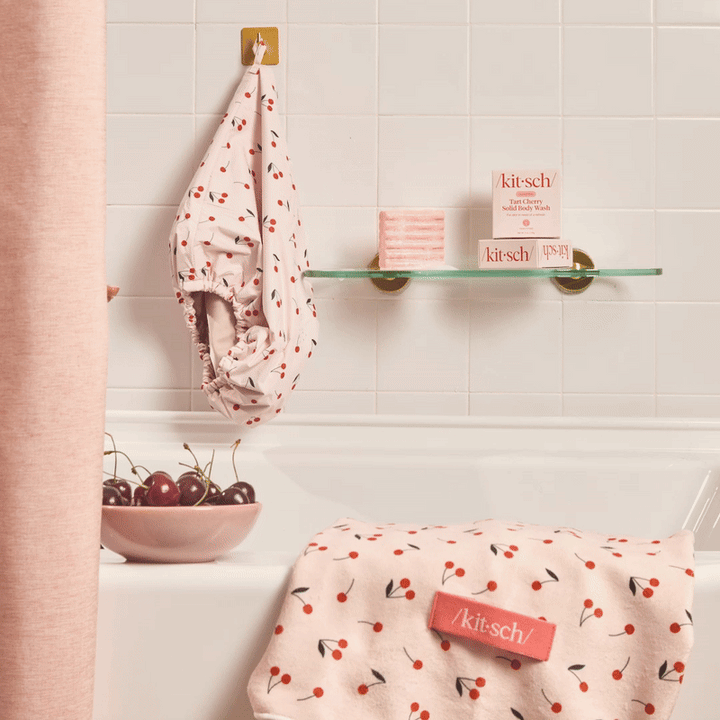 KITSCH Cleansing Tart Cherry Solid Body Wash