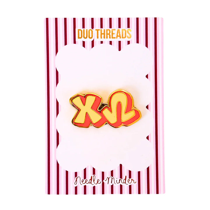 Sorority Bubble Letter Needle Minder