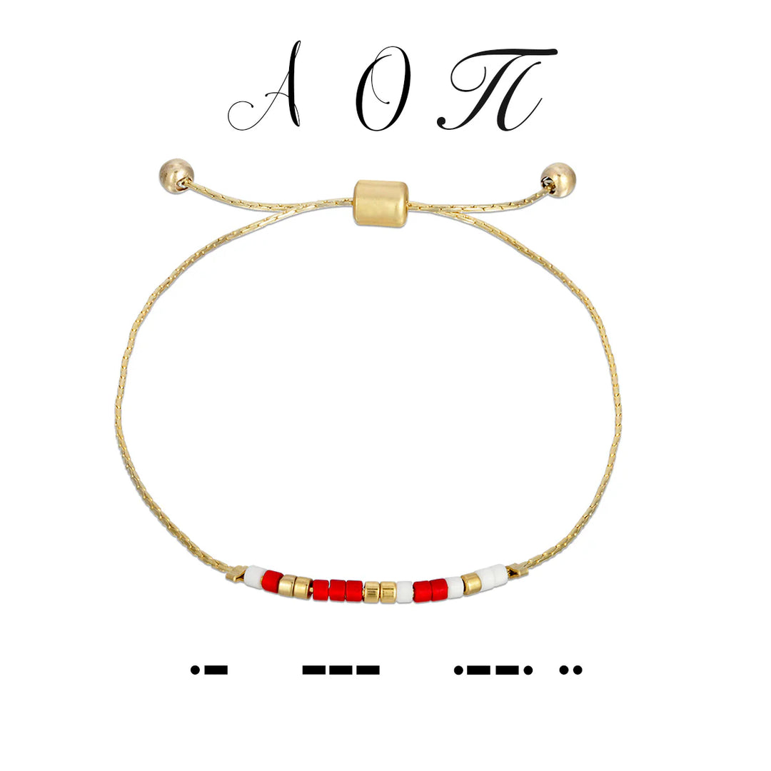 Dot & Dash Sorority Bracelet