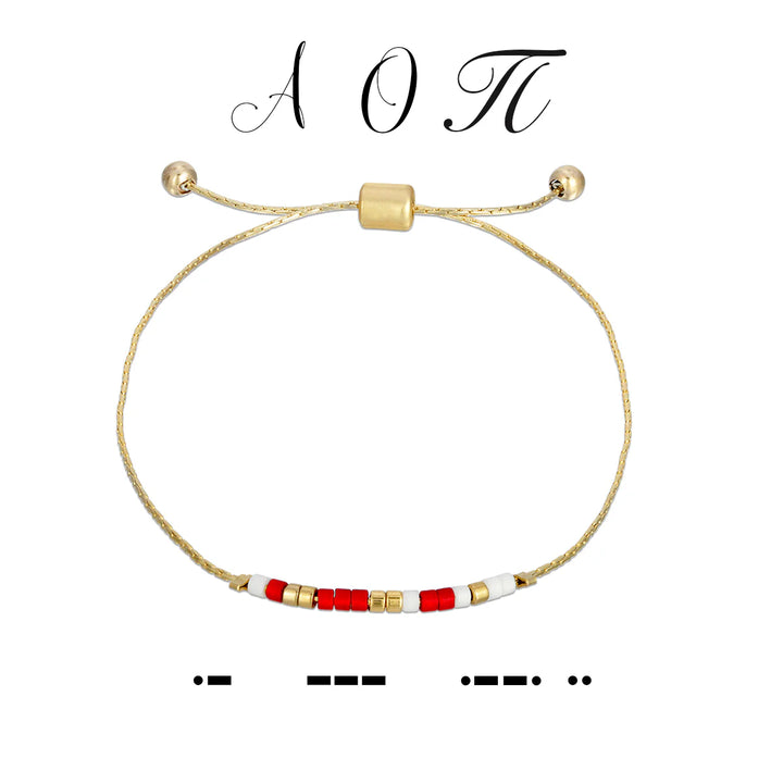 Dot & Dash Sorority Bracelet