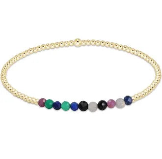 Enewton Gold Bliss 2mm Bead Bracelet