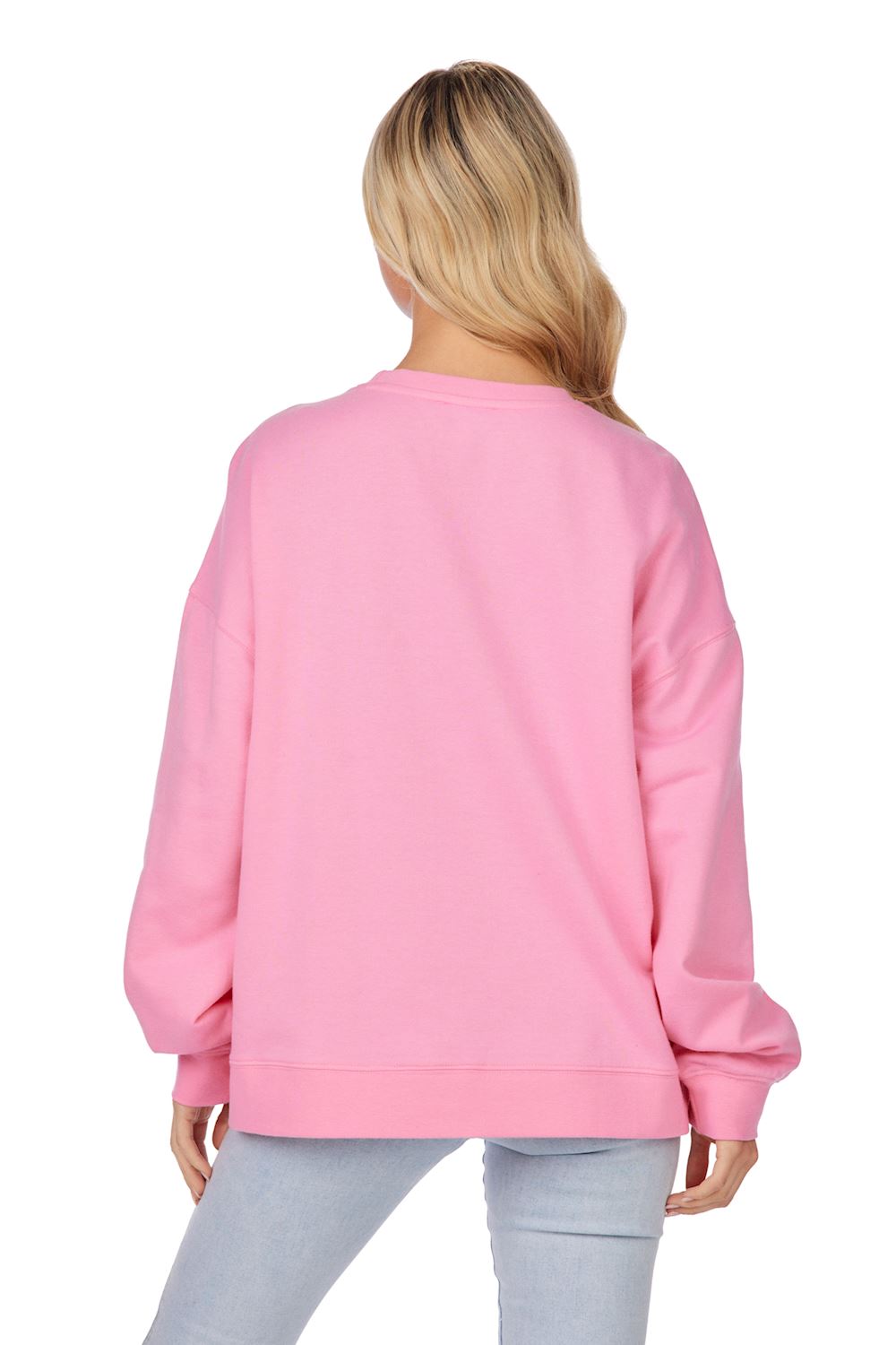 Pink Candy Cane Sparkle Sweatshirt