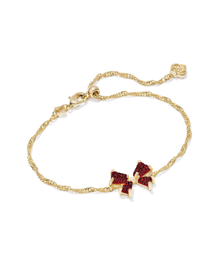 Kendra Scott Blair Bow Small Delicate Chain Bracelet - Gold