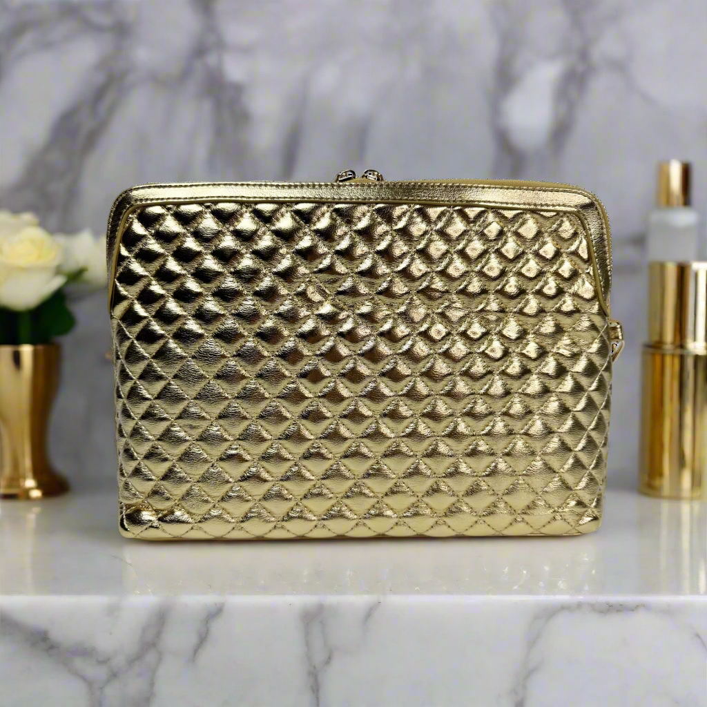PurseN Litt Makeup Case - 24 Karat