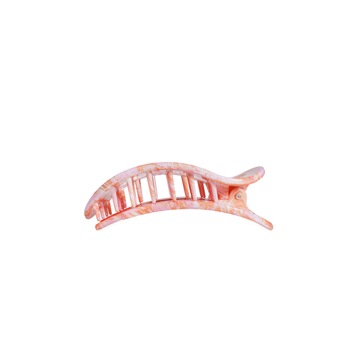 TELETIES - Just Keep Swimming | Small | Flat Round Hair Clip