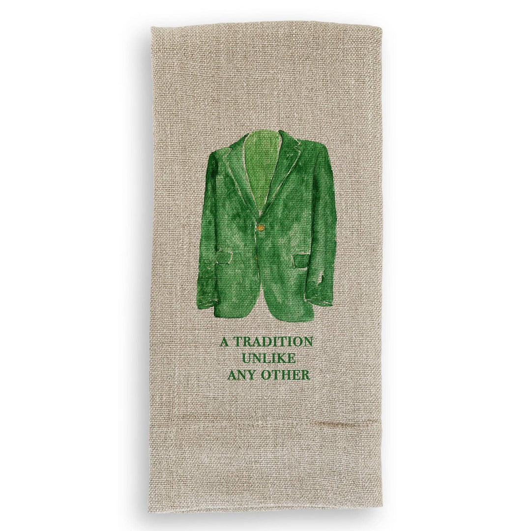 Green Jacket Dishtowel