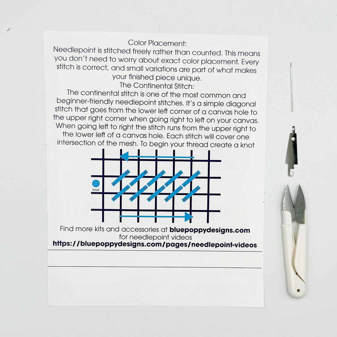 Alpha Delta Pi Needlepoint Kit