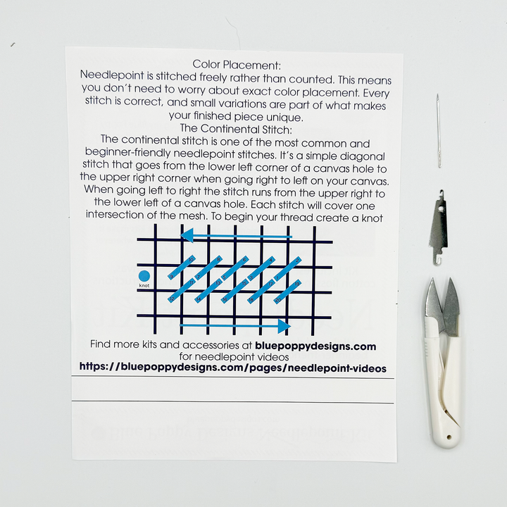Alpha Delta Pi Needlepoint Kit