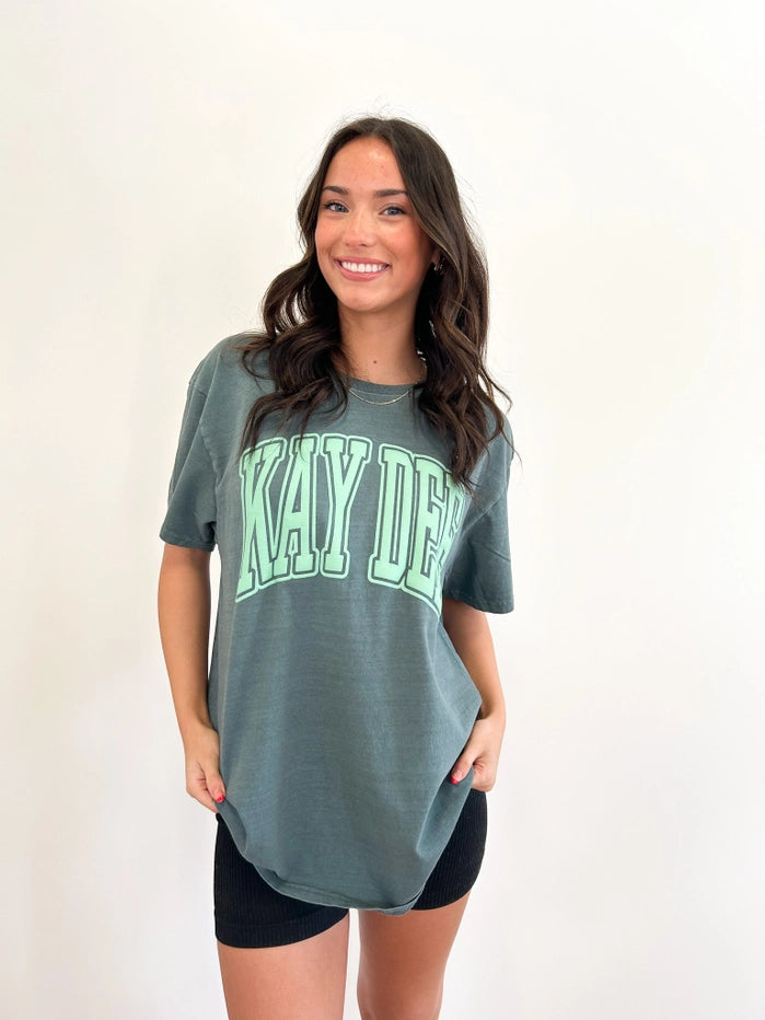 Sorority Varsity Arch Puff Tee