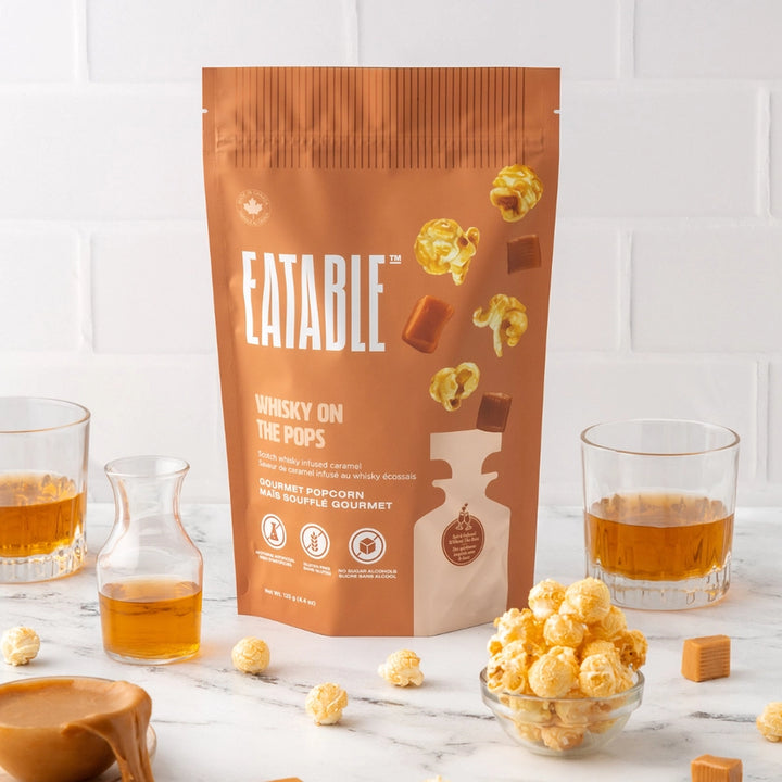 Whisky On the Pops - Gourmet Caramel Popcorn