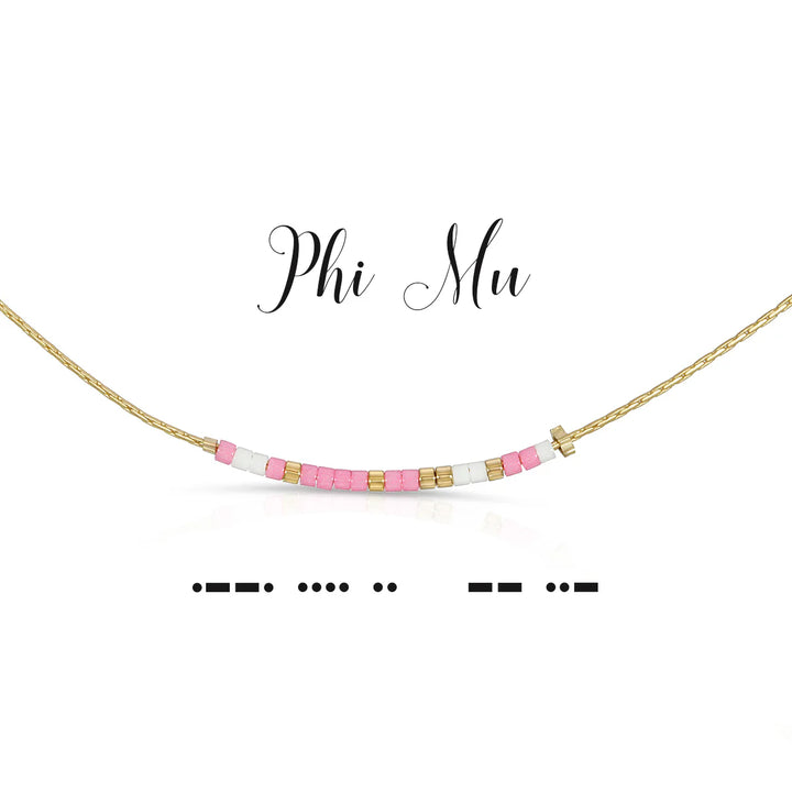 Dot & Dash Sorority Necklace