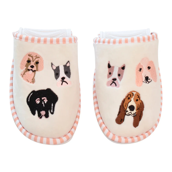 Foldable Travel Slippers Dog