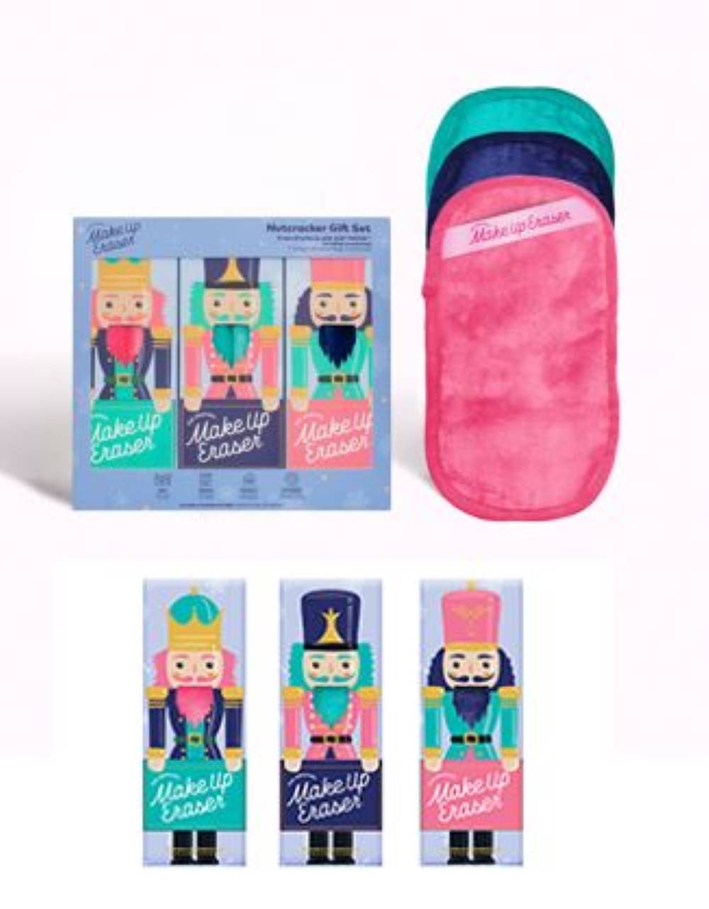 MakeUp Eraser Nutcracker 3pc Mini PRO | Holiday Value Set