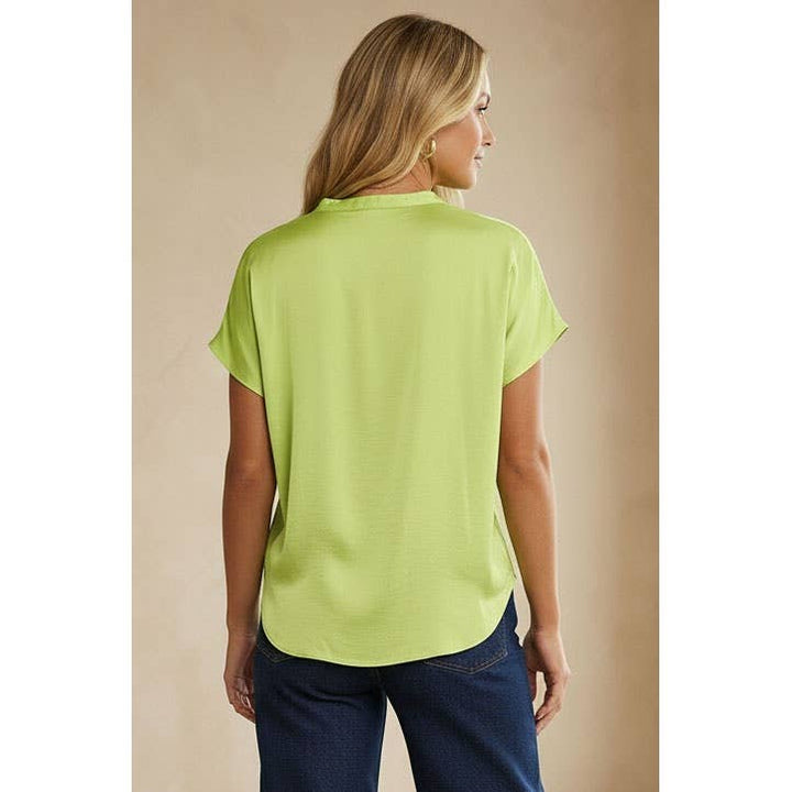 Drop Shoulder Regular Blouse