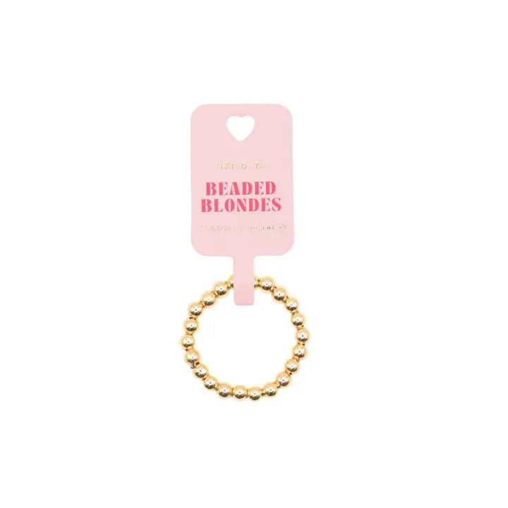 BB Lauren Beaded Band in Gold