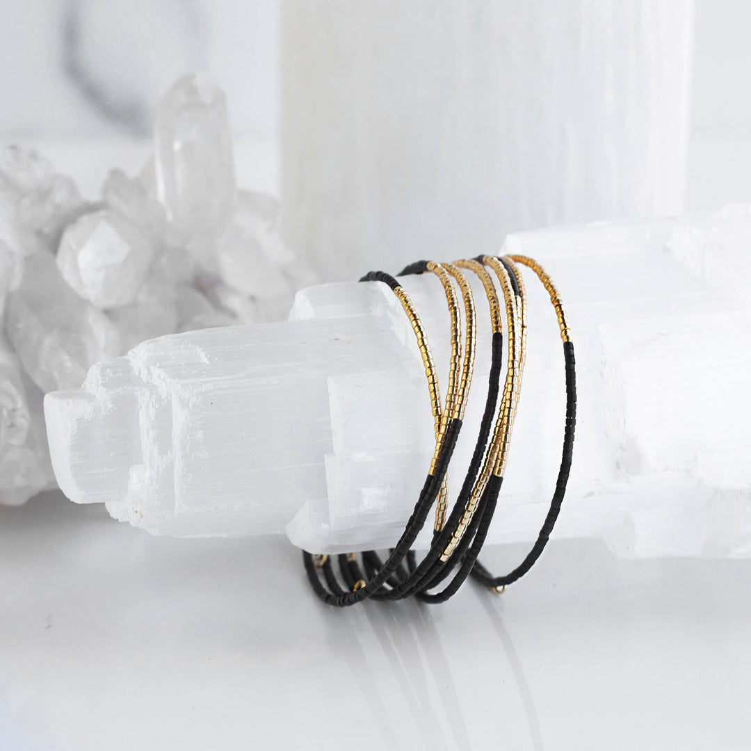 Lenny & Eva - Norah Bangle-Black
