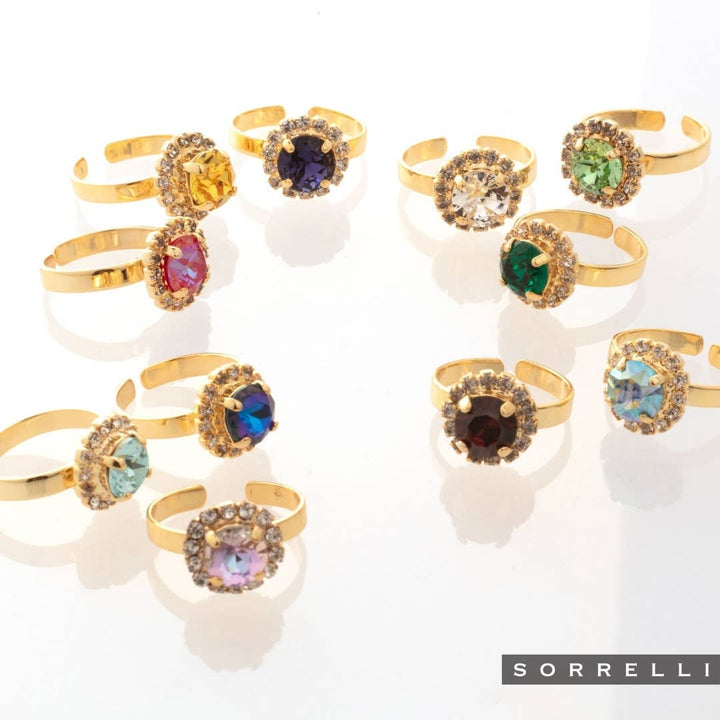 Sorrelli Haute Halo Cocktail Ring