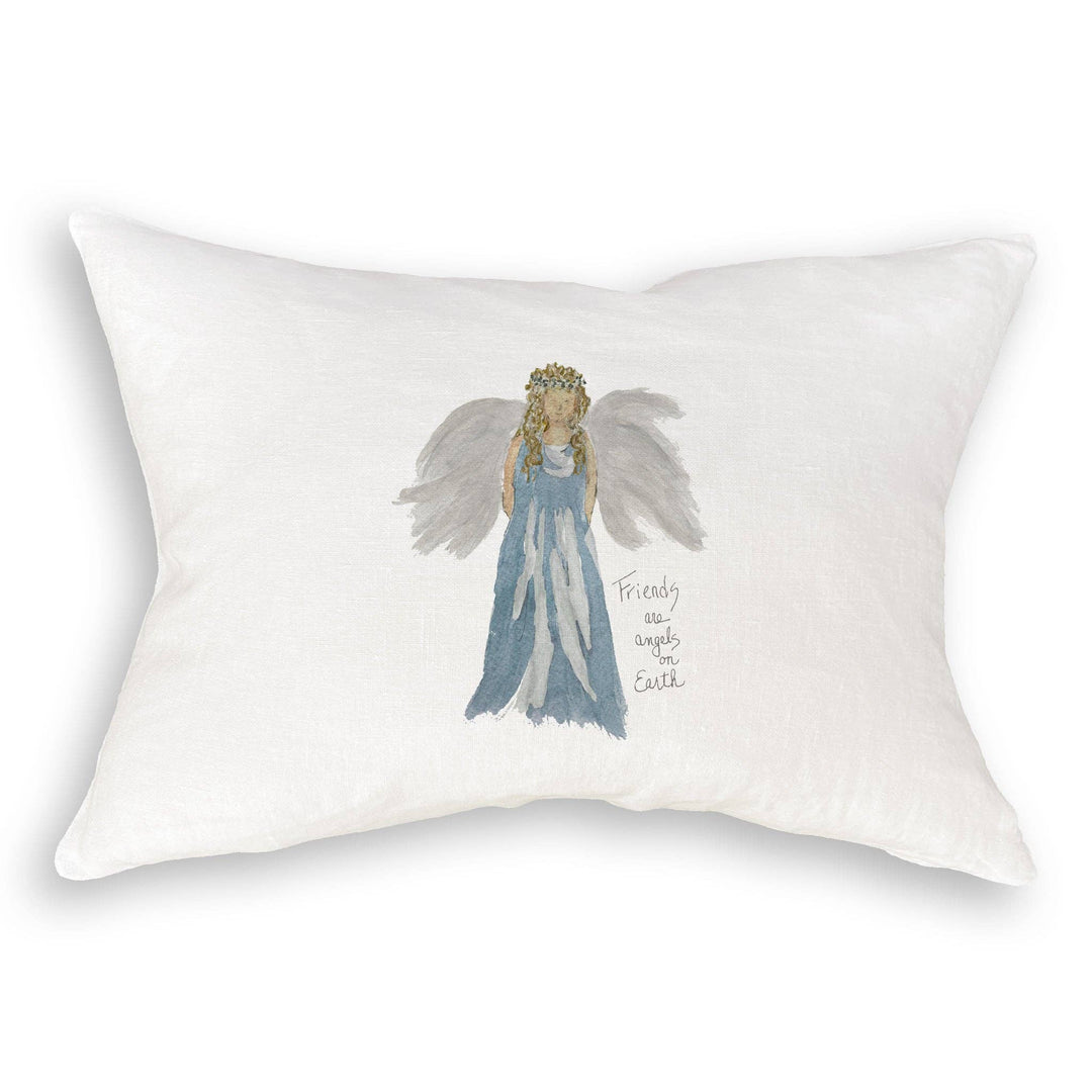 Blue Dress Angel Kitchen Towel