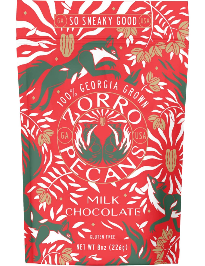 Holiday Milk Chocolate Covered Pecans