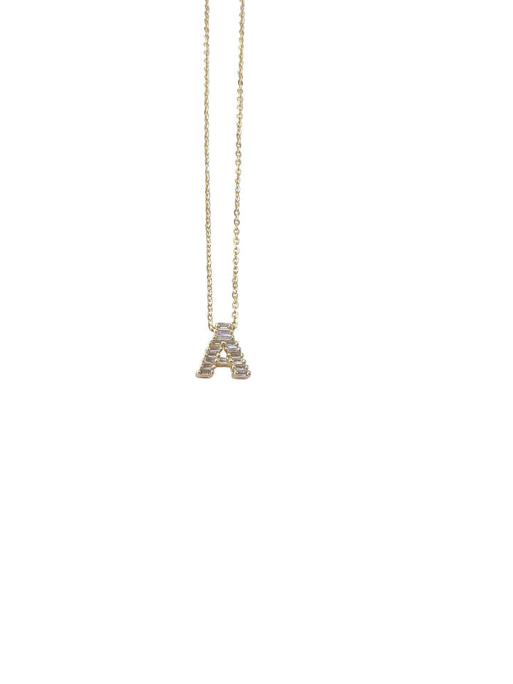 Gemelli Lala Initial Necklace