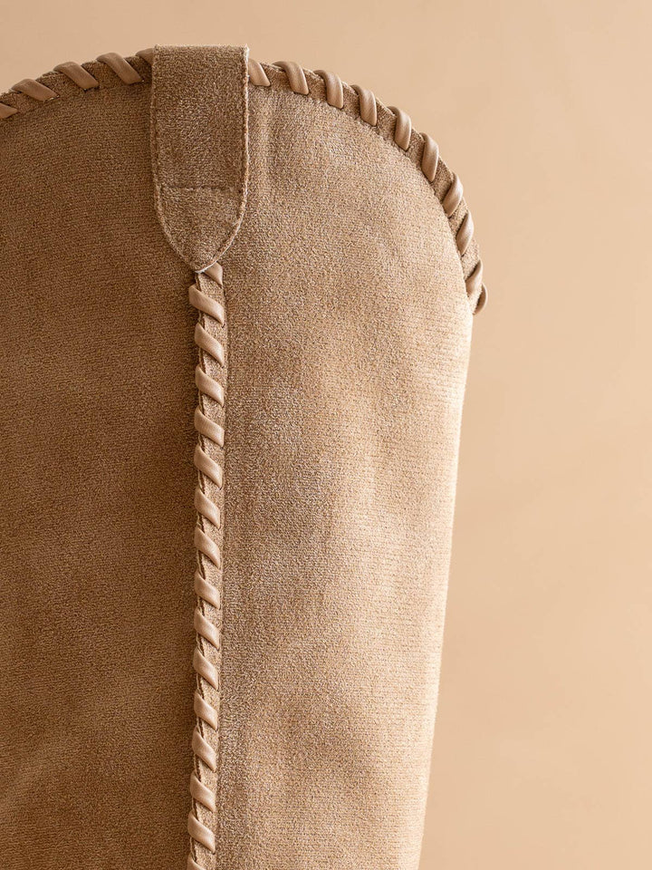 The Tilley | Almond Whipstitch Western Cowboy Boot