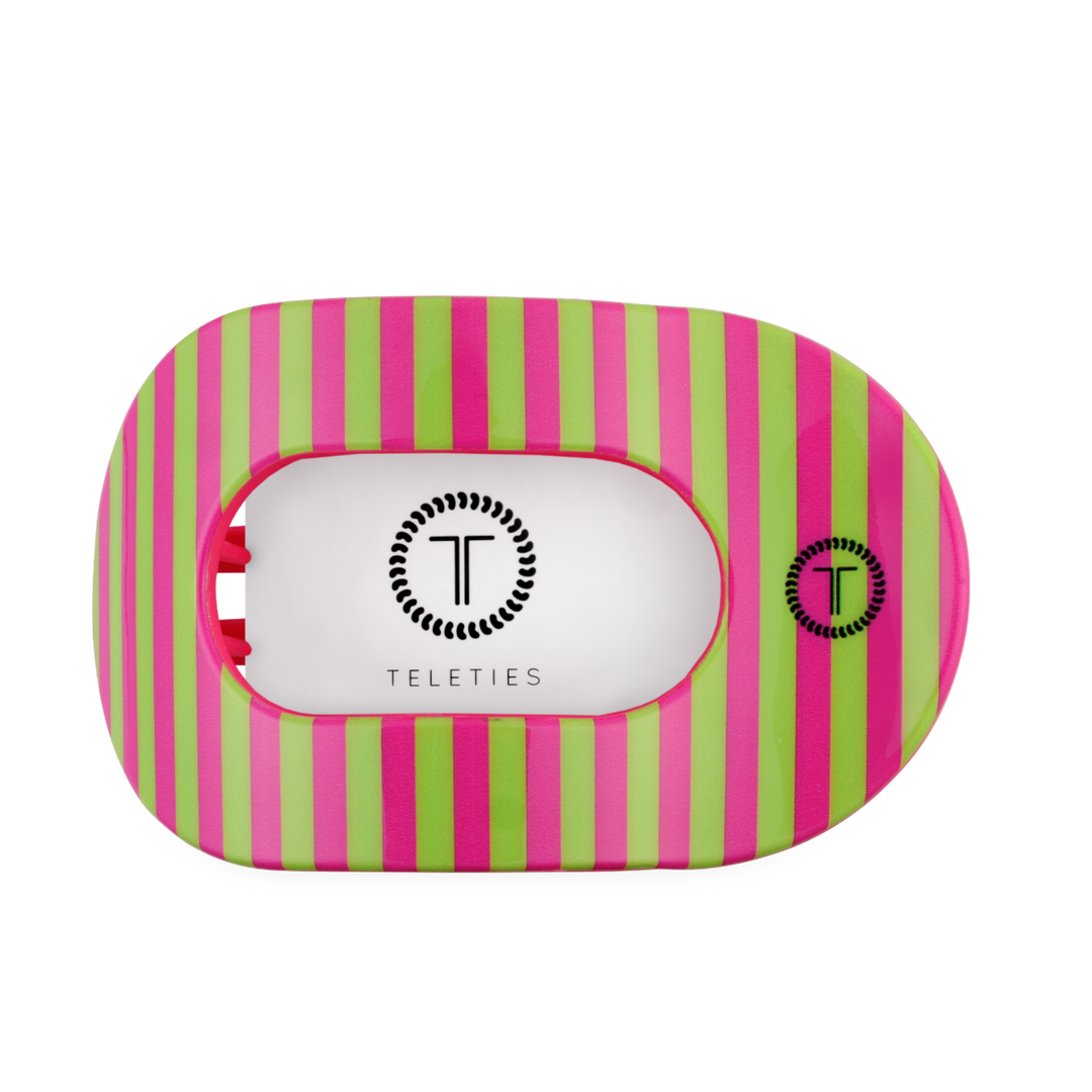 TELETIES - Summer Crush | Large | Flat Round Hair Clip