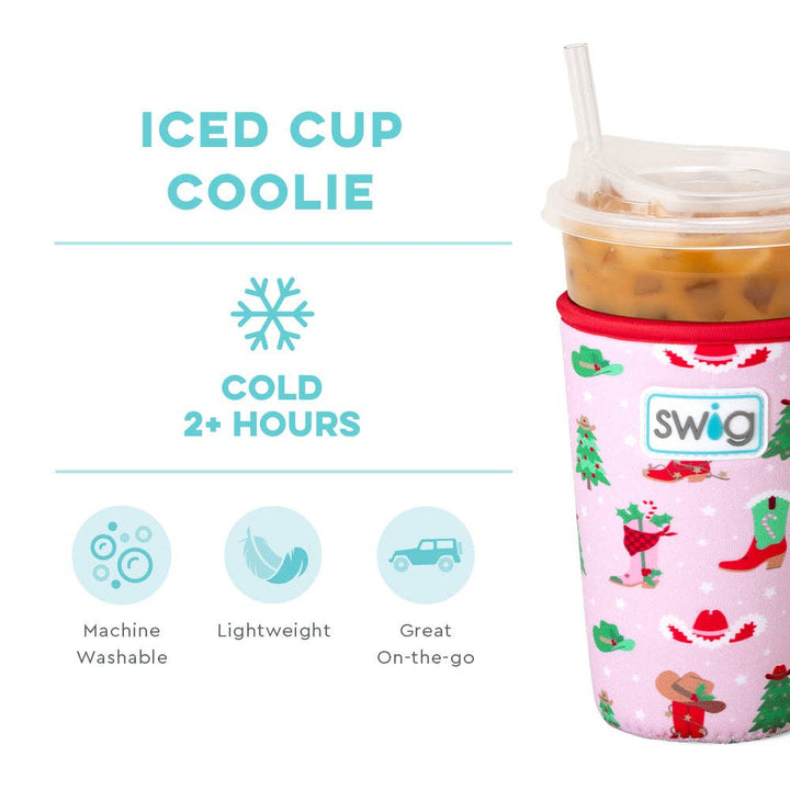 Howdy Holidays Iced Cup Coolie