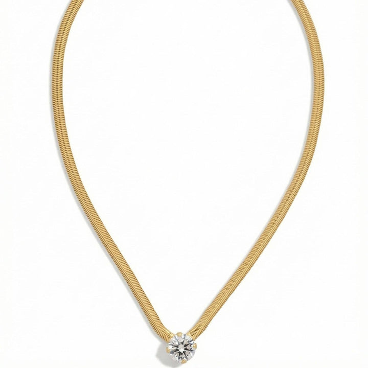 Rowan Pendant Necklace - NFP17BGCRY