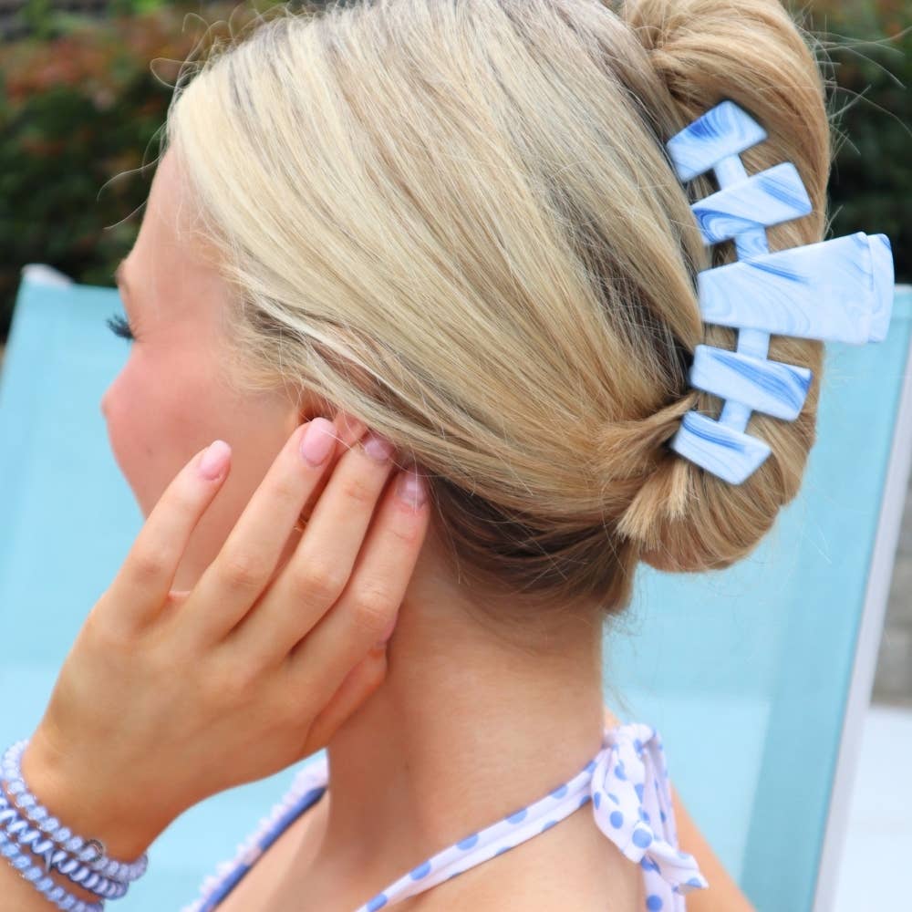 TELETIES - Classic | Tide & True | Large Hair Clip