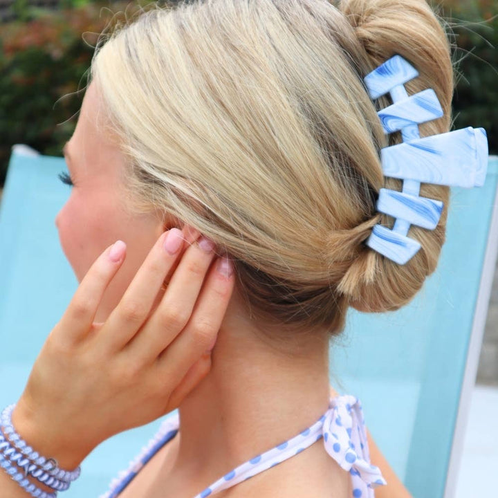 TELETIES - Classic | Tide & True | Large Hair Clip