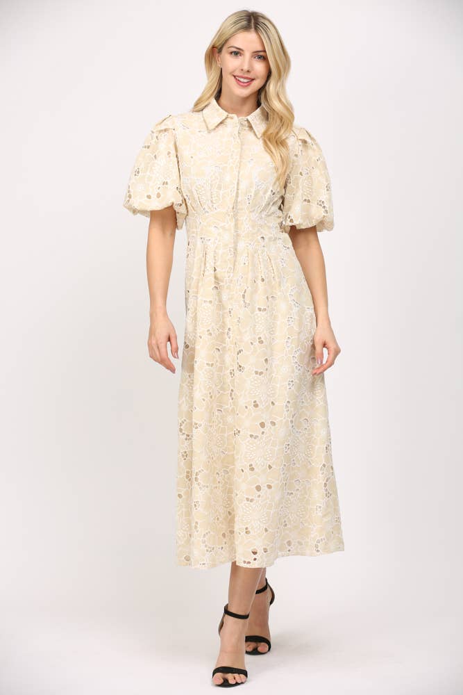 Eyelet Lace Dress