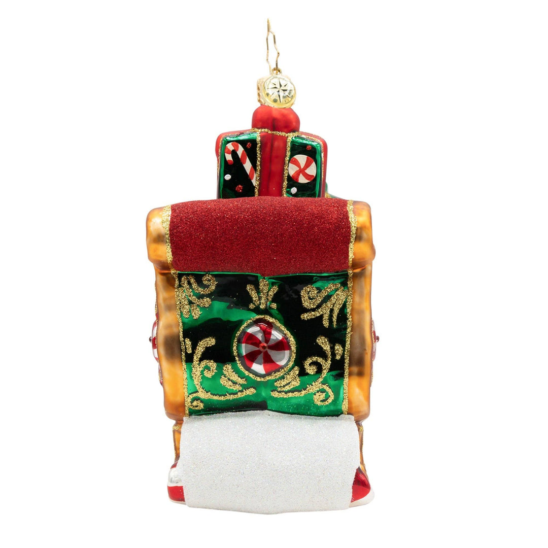 Holiday Glass Ornament – Sweetest Sleigh Ride