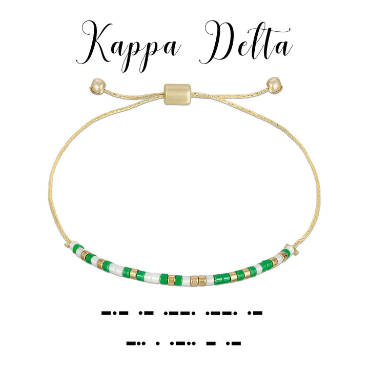 Dot & Dash Sorority Bracelet