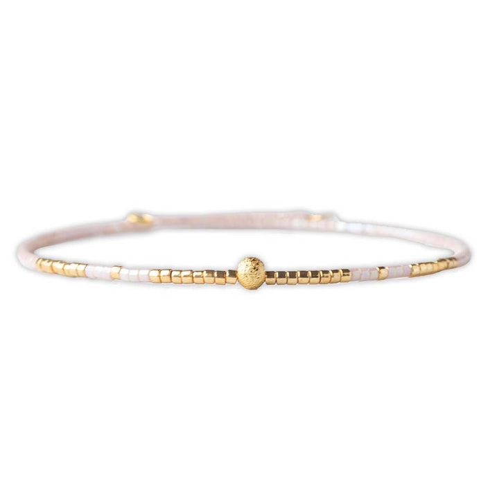 Lenny & Eva - Sprinkles Adjustable Bangle-Champagne