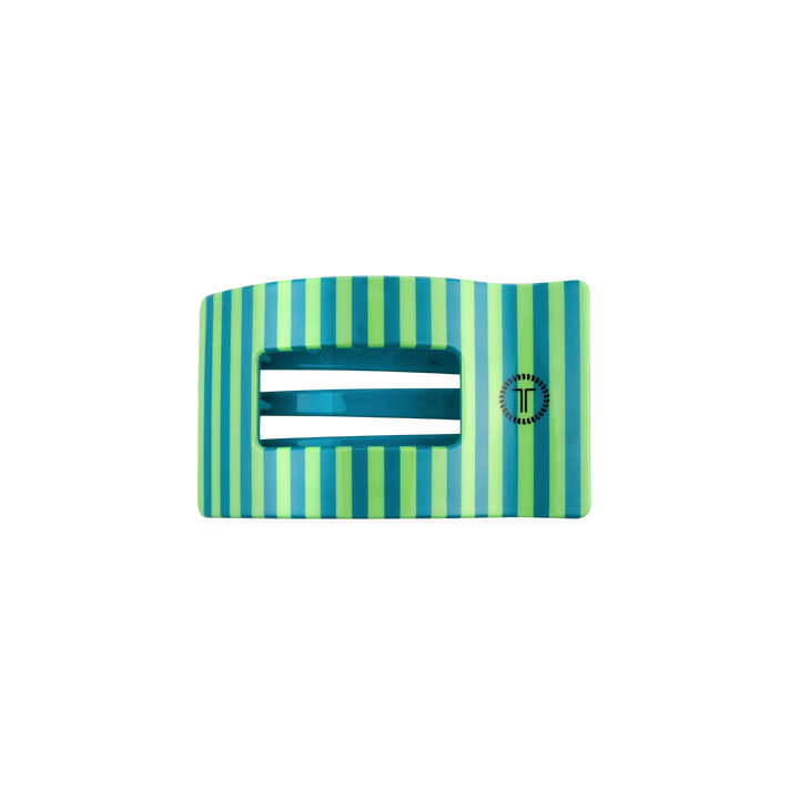 TELETIES - Cabana Cutie | Small | Flat Rectangle Hair Clip