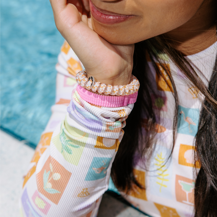 TELETIES - Island Threads | Large | Hair Ties