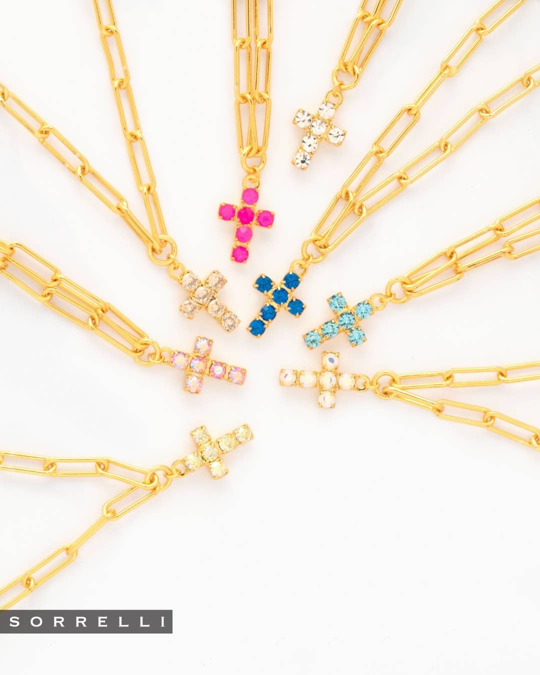 Sorrelli Carly Cross Pendant Necklace