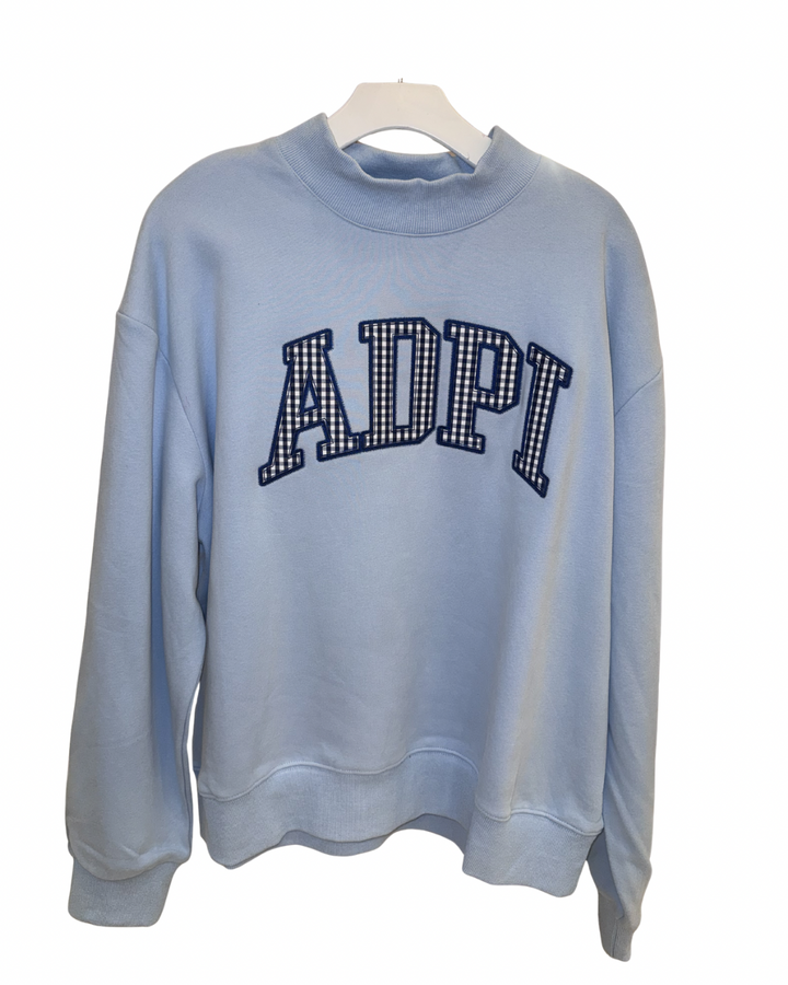 Sorority Keepsake Mock Neck Crew