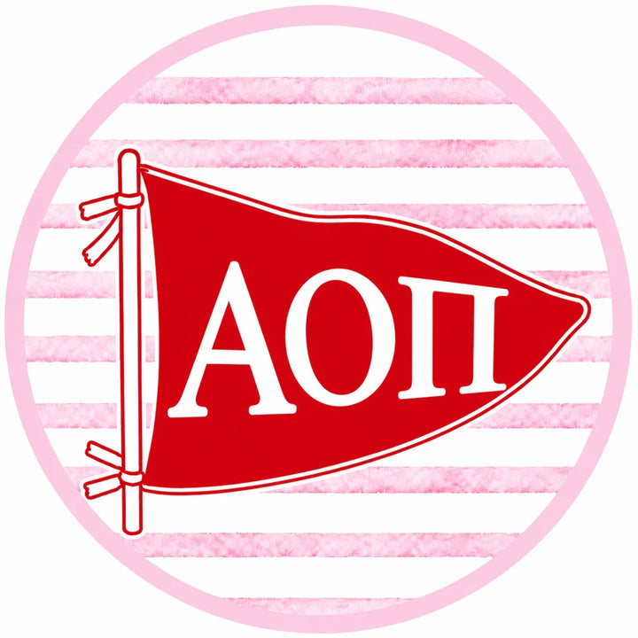 Sorority Pennant Button