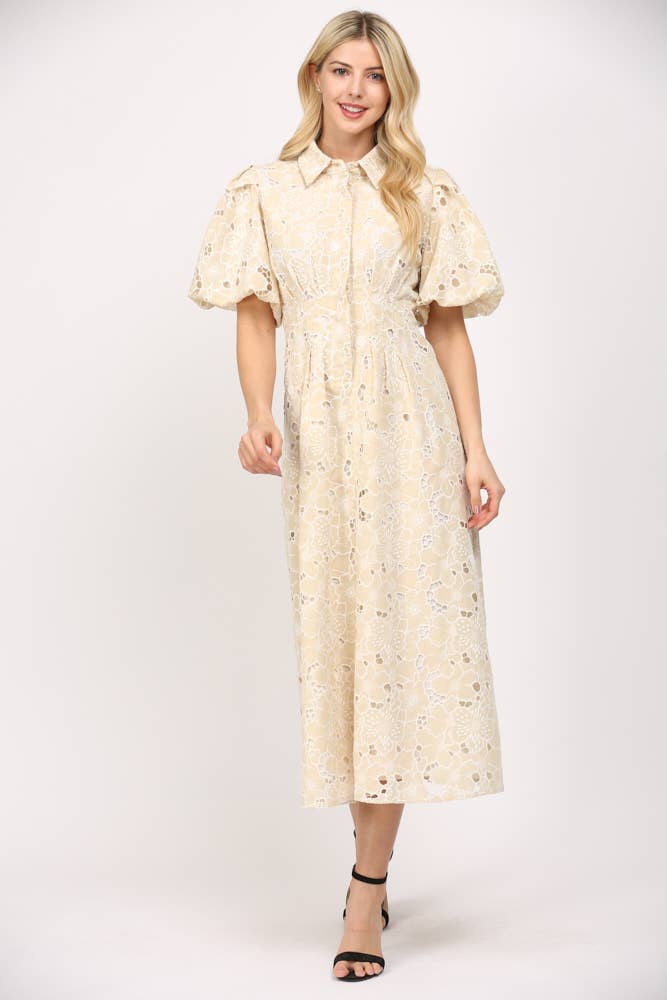 Eyelet Lace Dress