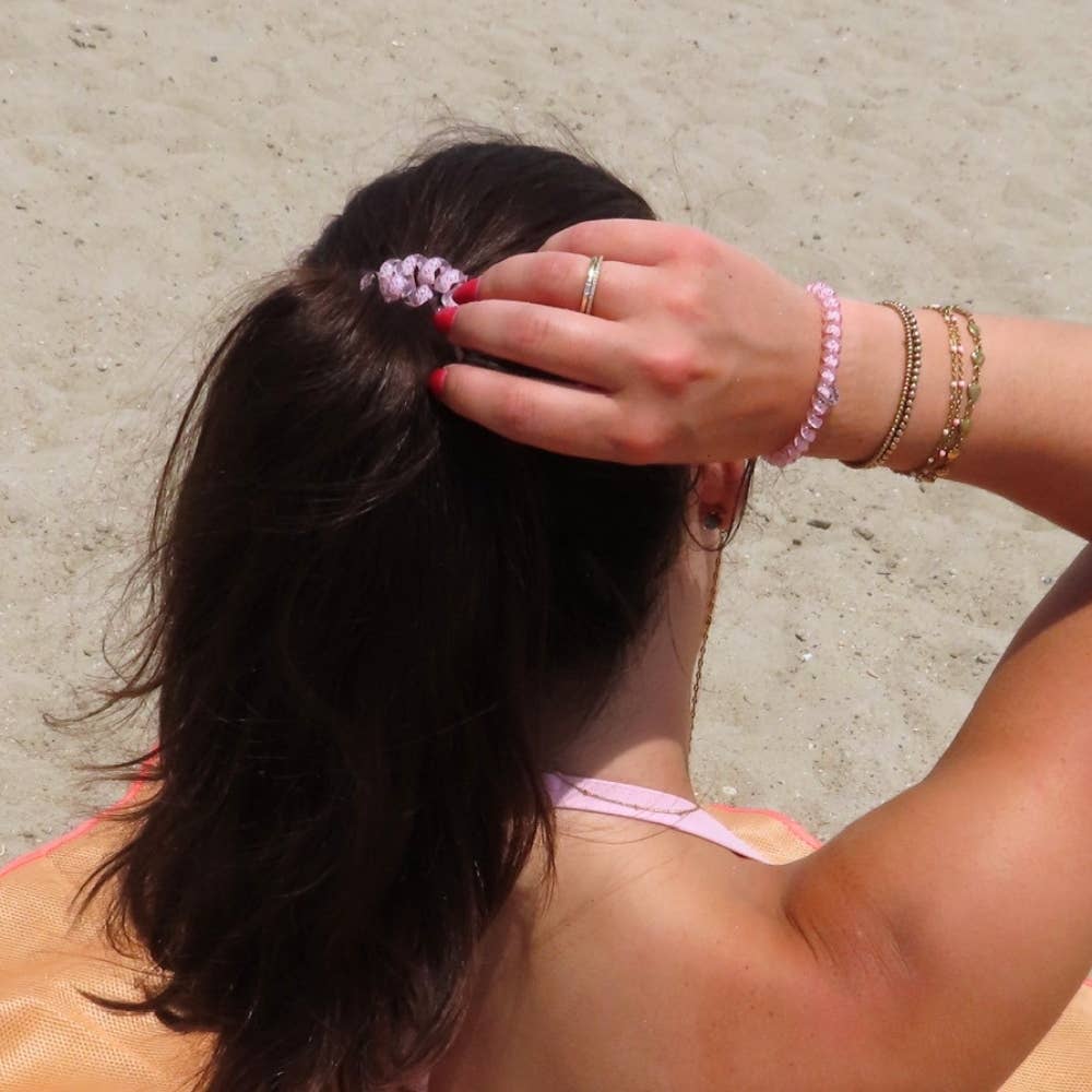 TELETIES - Just Keep Swimming | Large | Hair Ties
