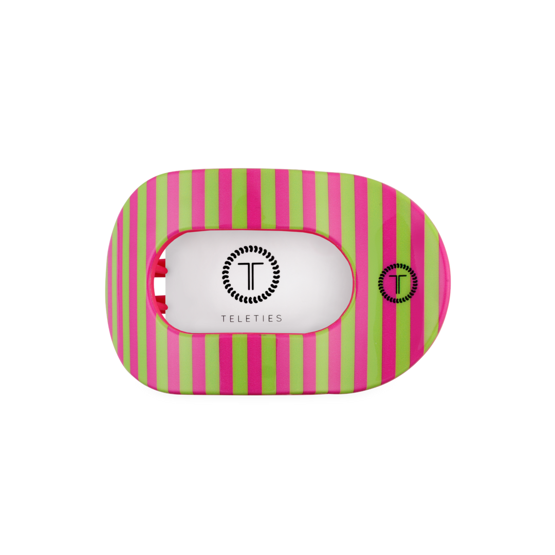 TELETIES - Summer Crush | Medium | Flat Round Hair Clip