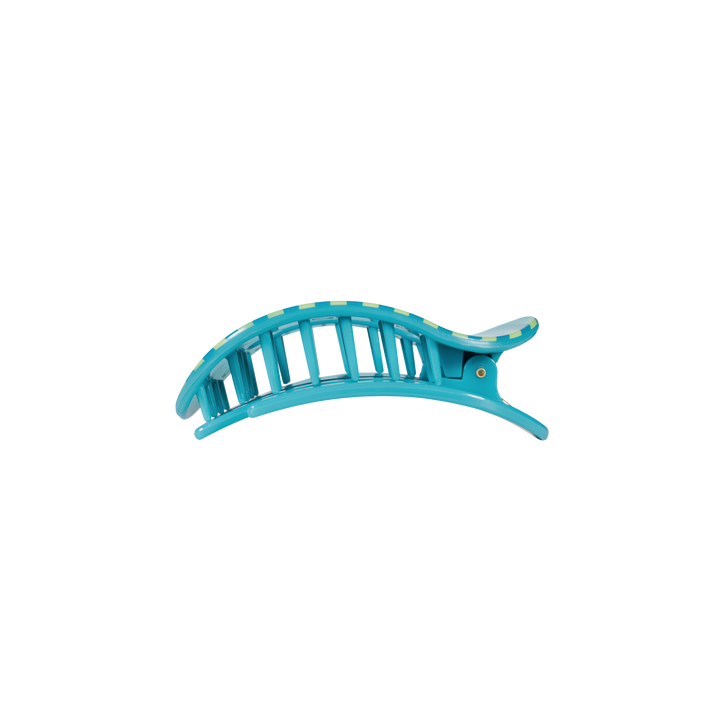 TELETIES - Cabana Cutie | Small | Flat Round Hair Clip