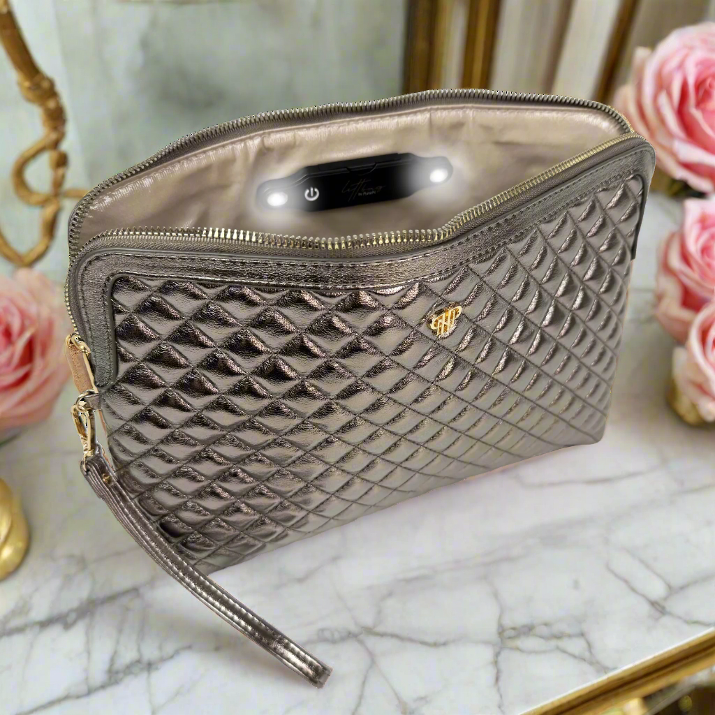 PurseN Litt Makeup Case - Bronze