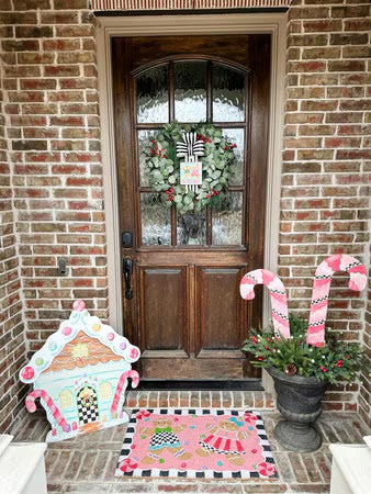 Large Gingerbread Candy Cane Set