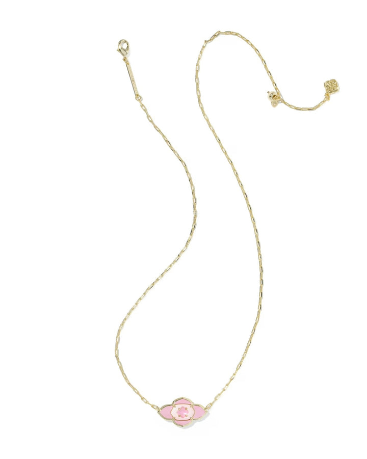 Kendra Scott Abbie Medallion Short Pendant Necklace