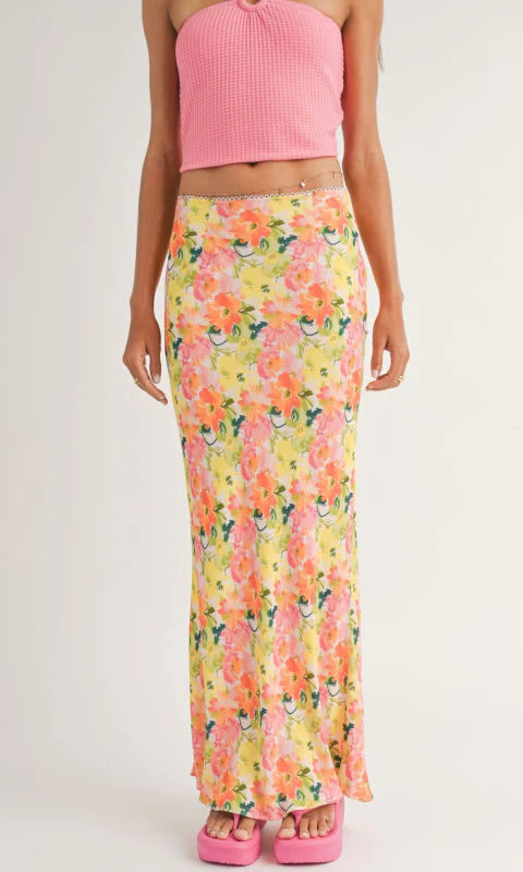 On The Road Mermaid Maxi Skirt