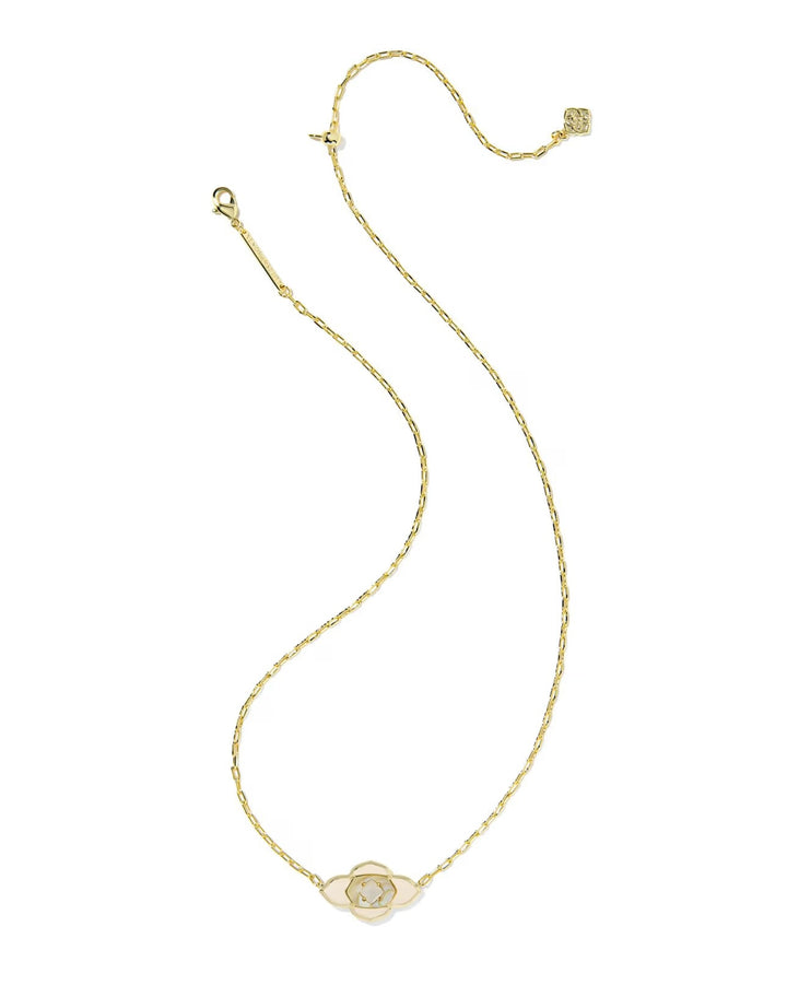 Kendra Scott Abbie Medallion Short Pendant Necklace